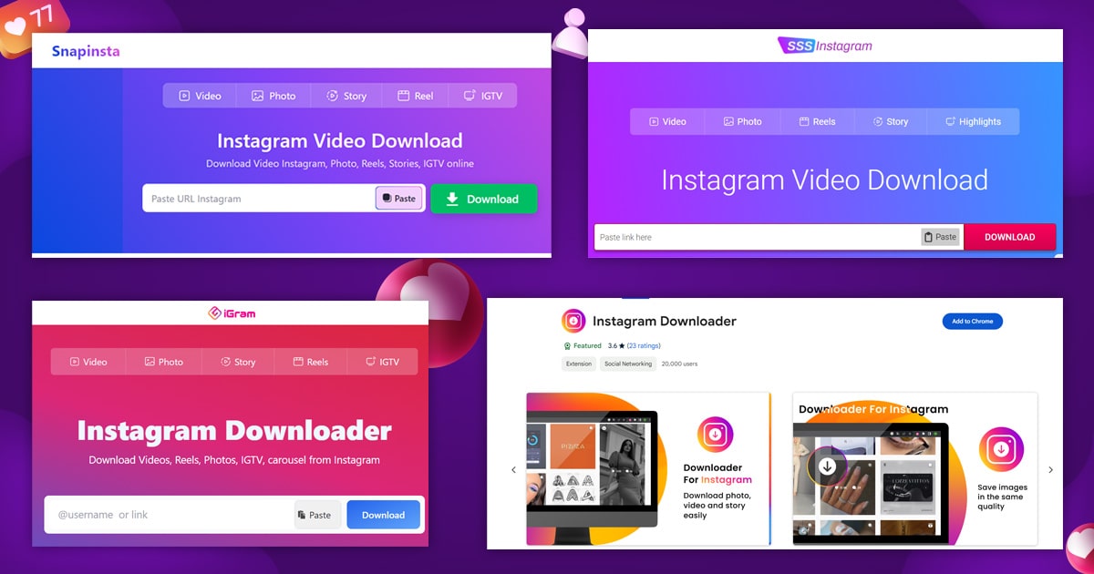 how to download Instagram videos