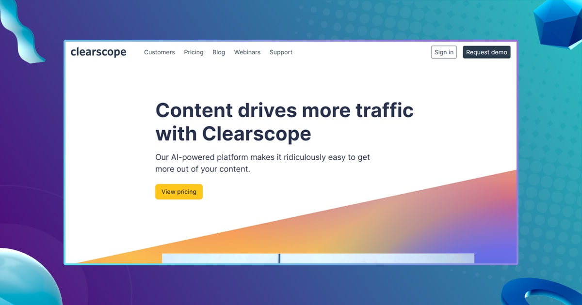 Best Free SEO tool for content optimization-Clearscope