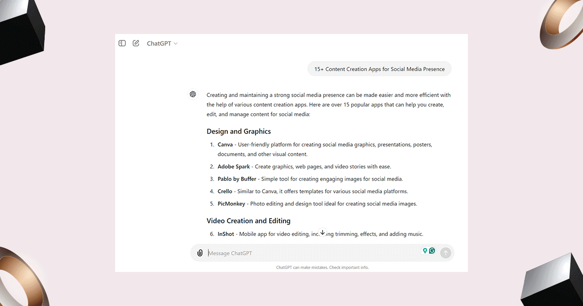 5 Must-Have Content Creation Apps