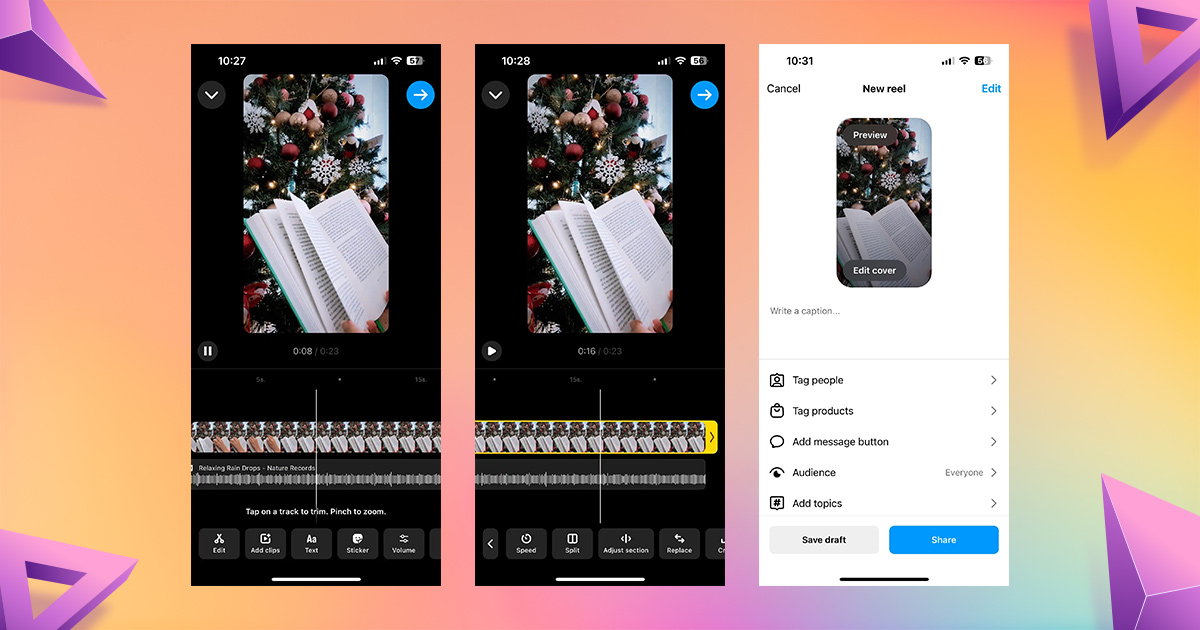 How to Trim Videos to the Length of Instagram Reels