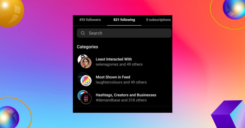 How Following List on Instagram Works : Easy Explained 2024