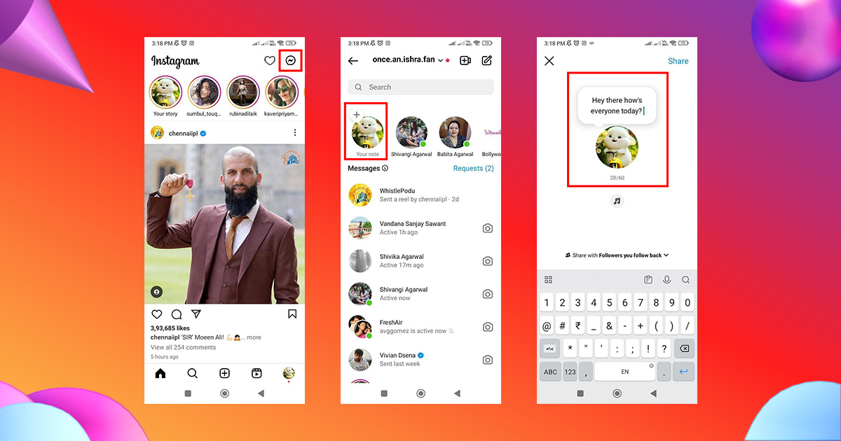 How to Post Notes on Instagram