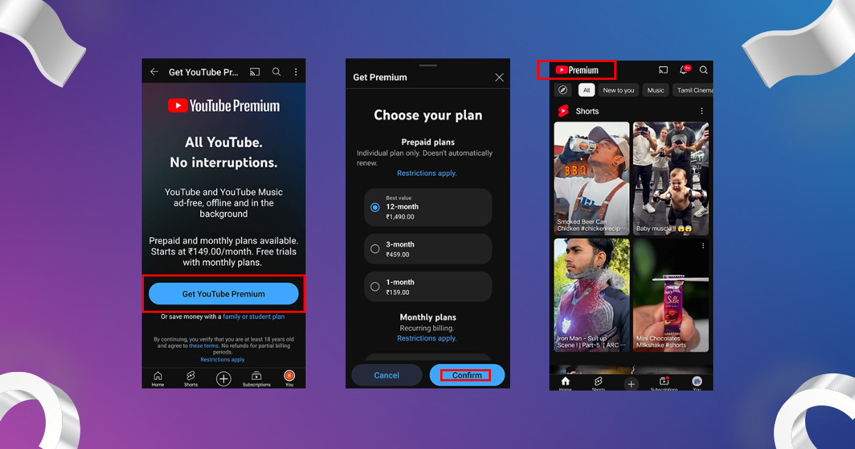 How to Subscribe to YouTube Premium
