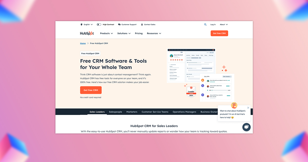 HubSpot CRM
