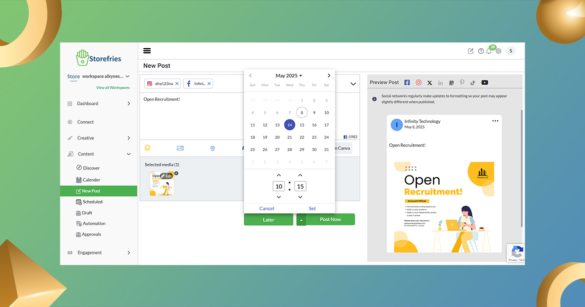 how to auto schedule
