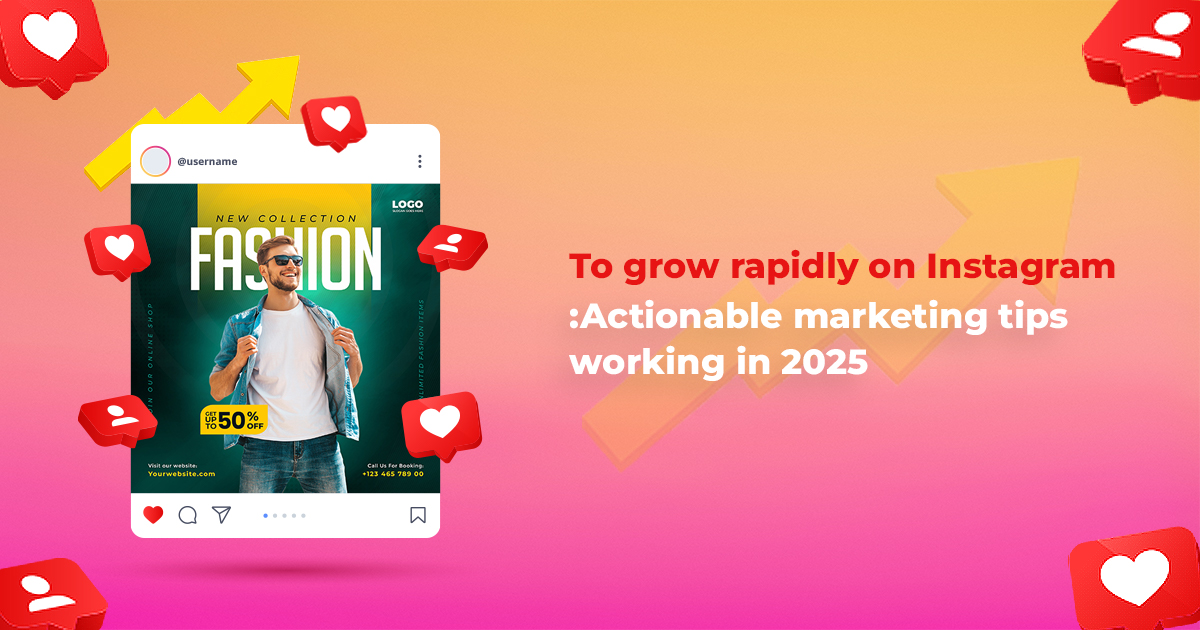 to grow rapidly on instagram