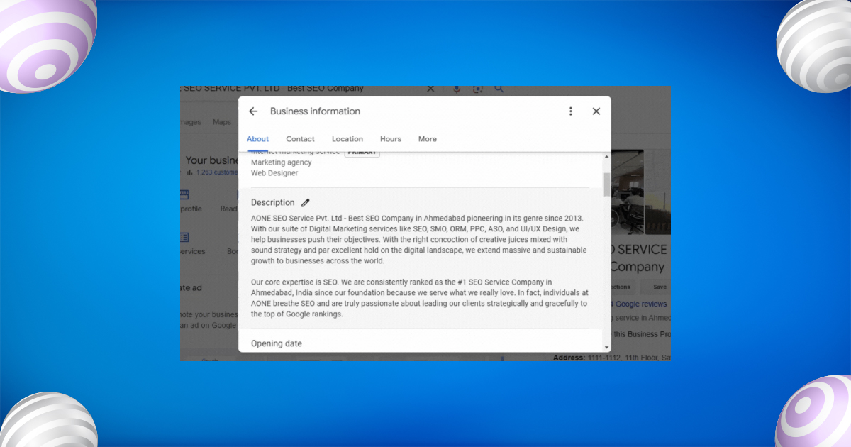 ai powered business descriptions