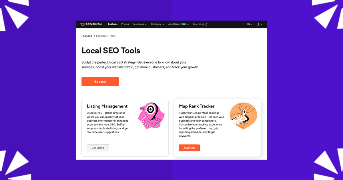 semrush local seo toolkit 
