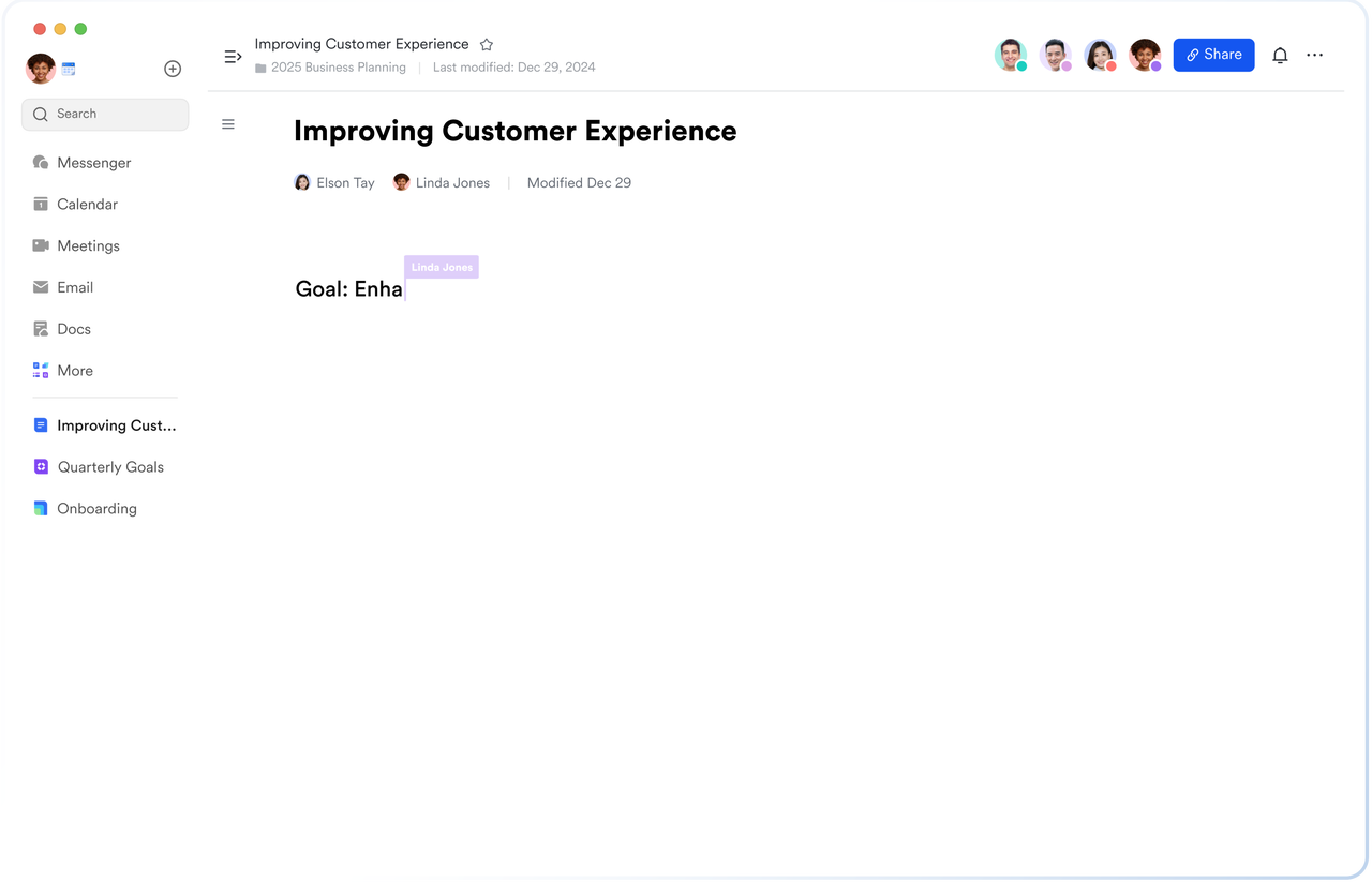 Lark Docs fosters collaborative intelligence