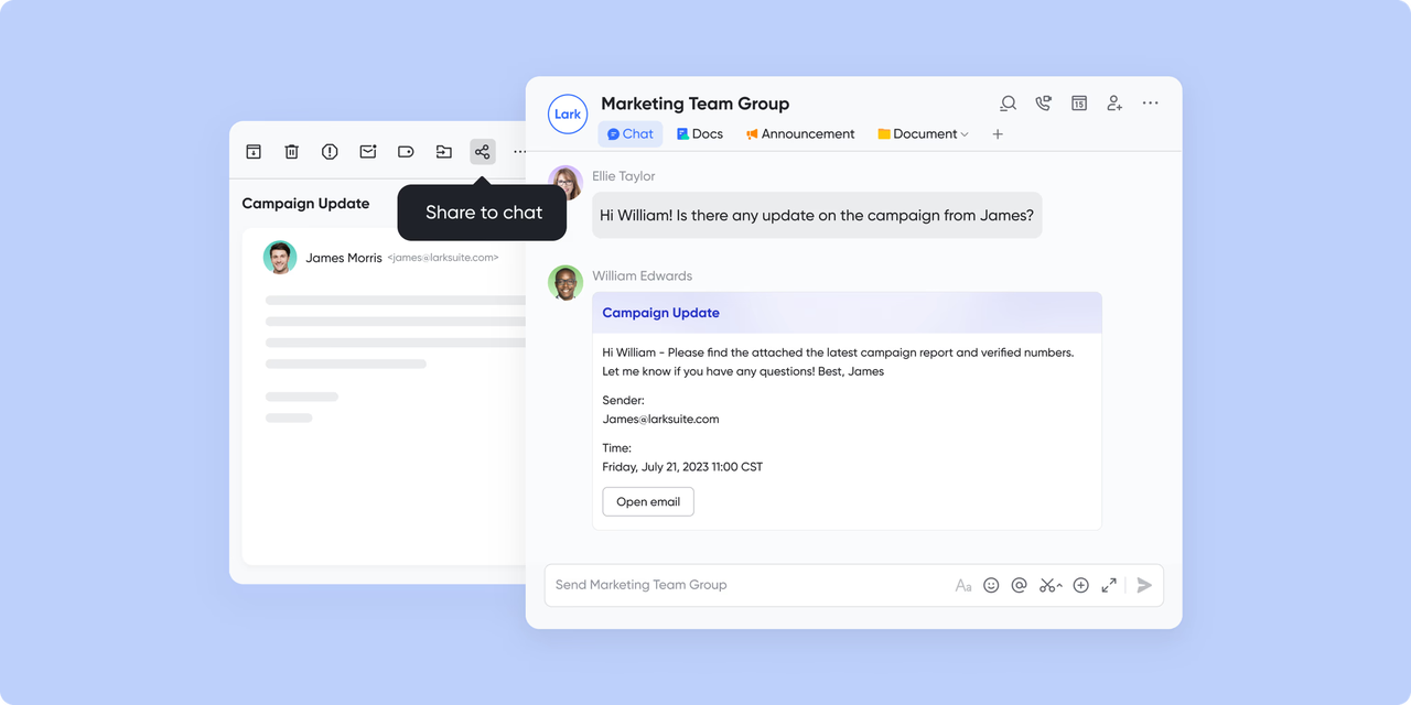 Lark Messenger converts communication into an intelligent driver