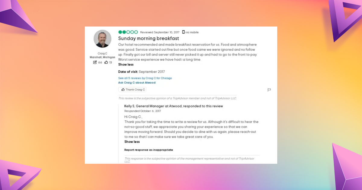 leverage online reviews