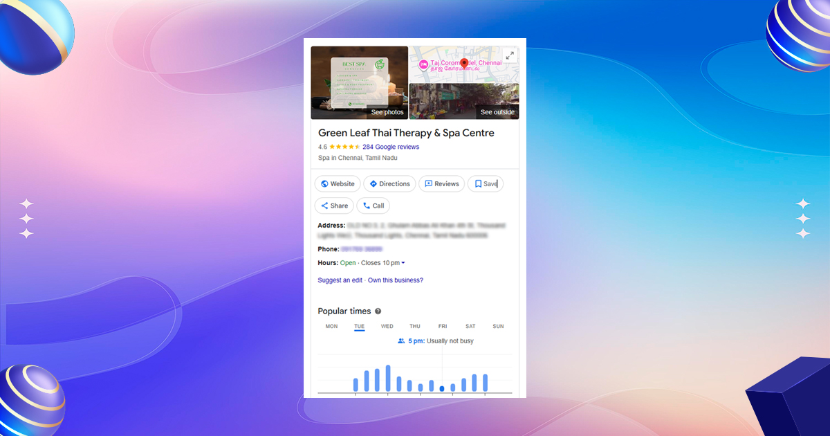 launch a keyword backed google my business profile