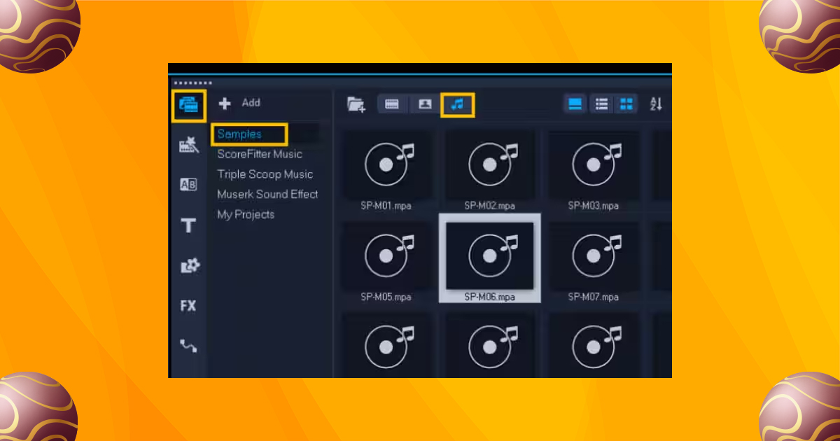 enhance with music an d sound effects