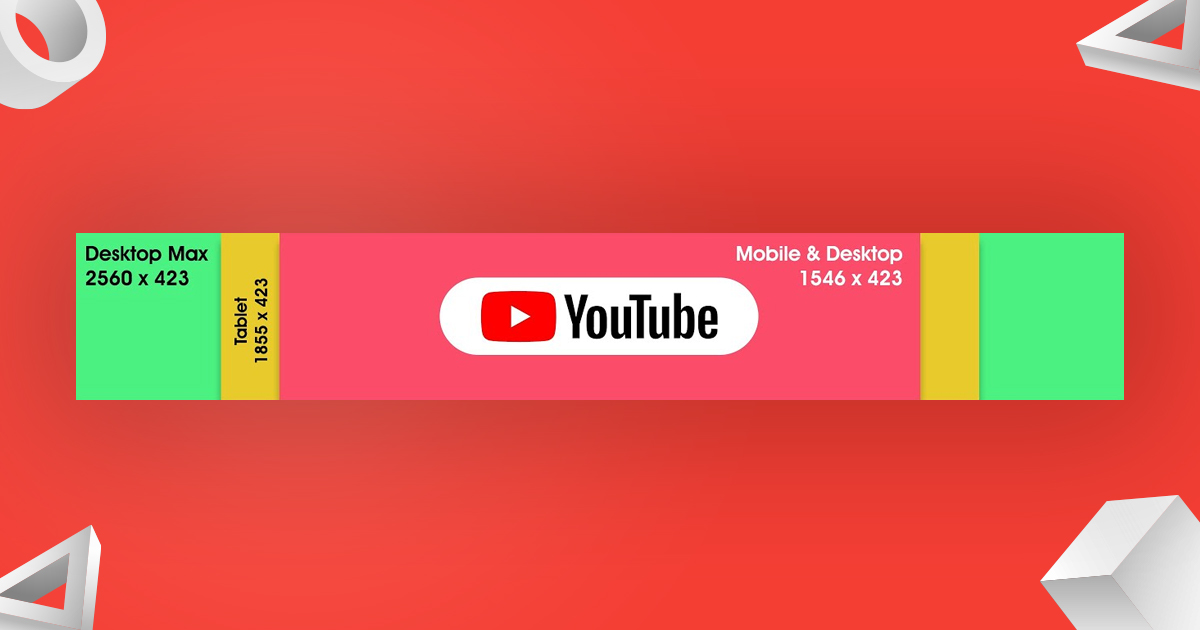 official youtube banner size