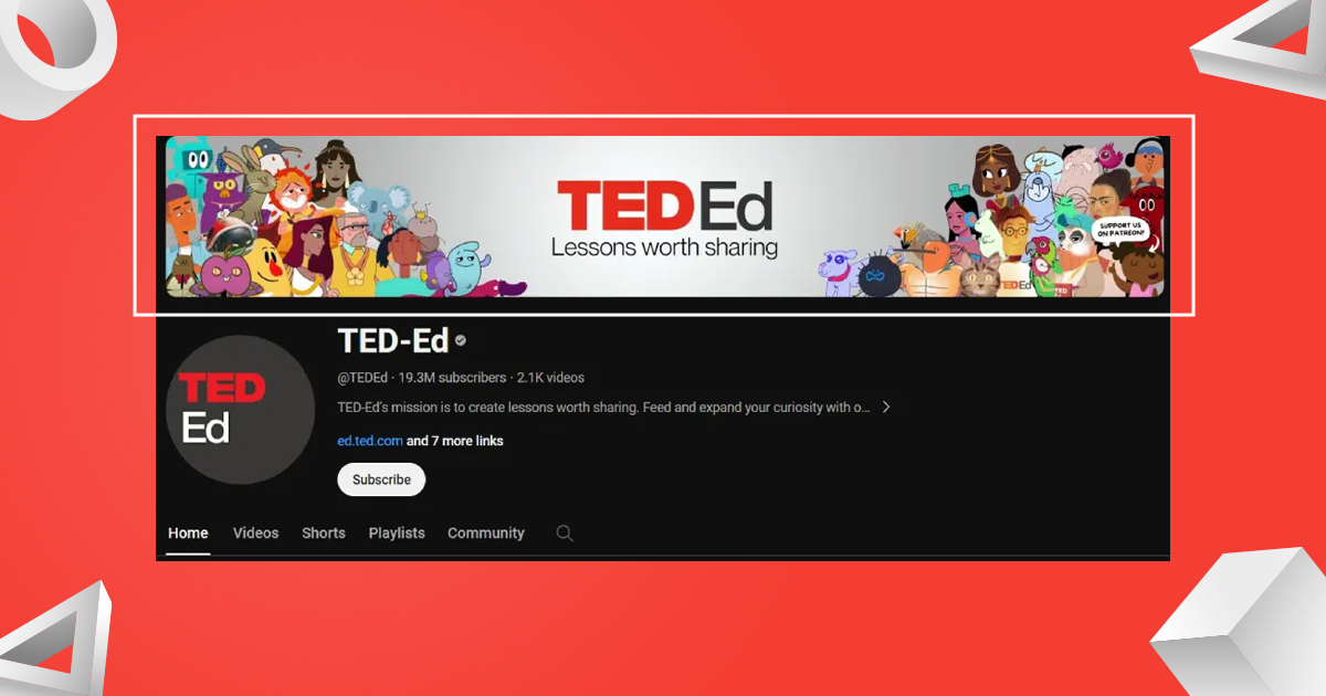 what is a youtube banner