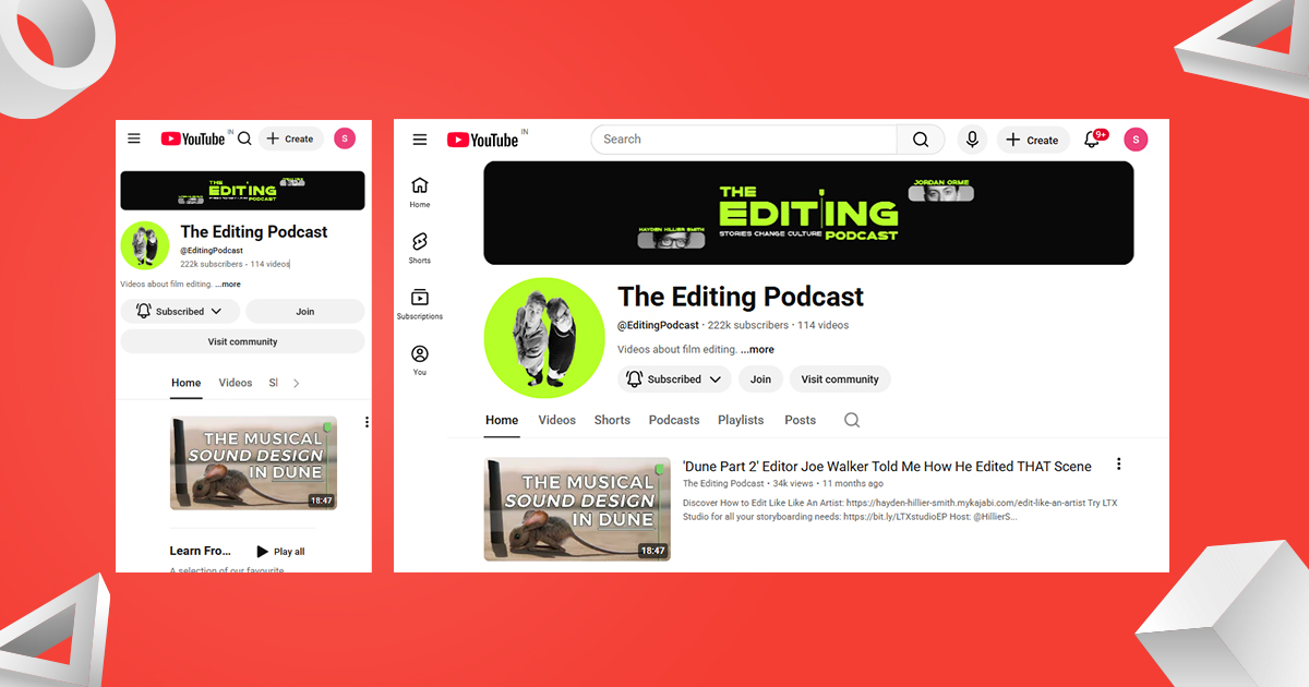 why youtube banner size is important