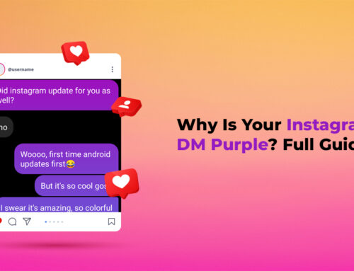 Why Is Your Instagram DM Purple? Full Guide