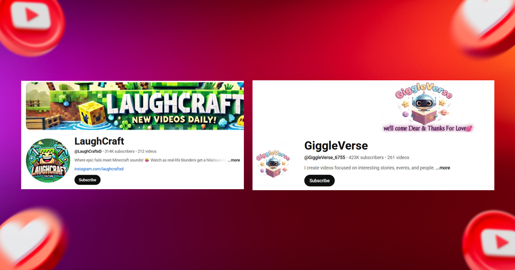 comedy youtube channel name ideas