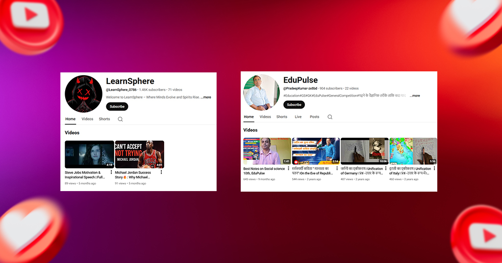 education you tube channel name ideas