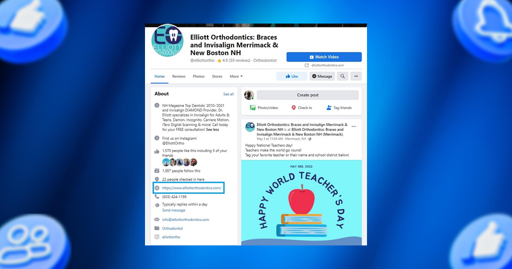 25 creative facebook  bio ideas for hospitality industry