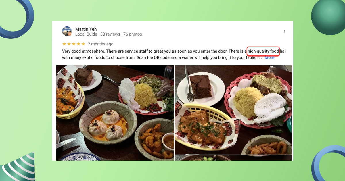 ambience focused review examples