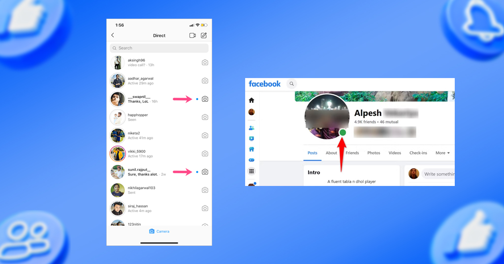 blue dot vs green dot