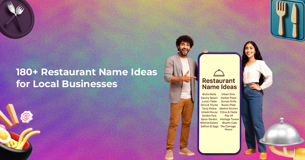 180 restaurant name ideas for local businesses