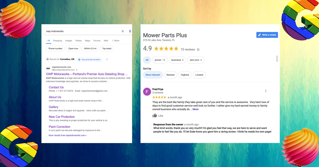 how to get a direct link to your google review page