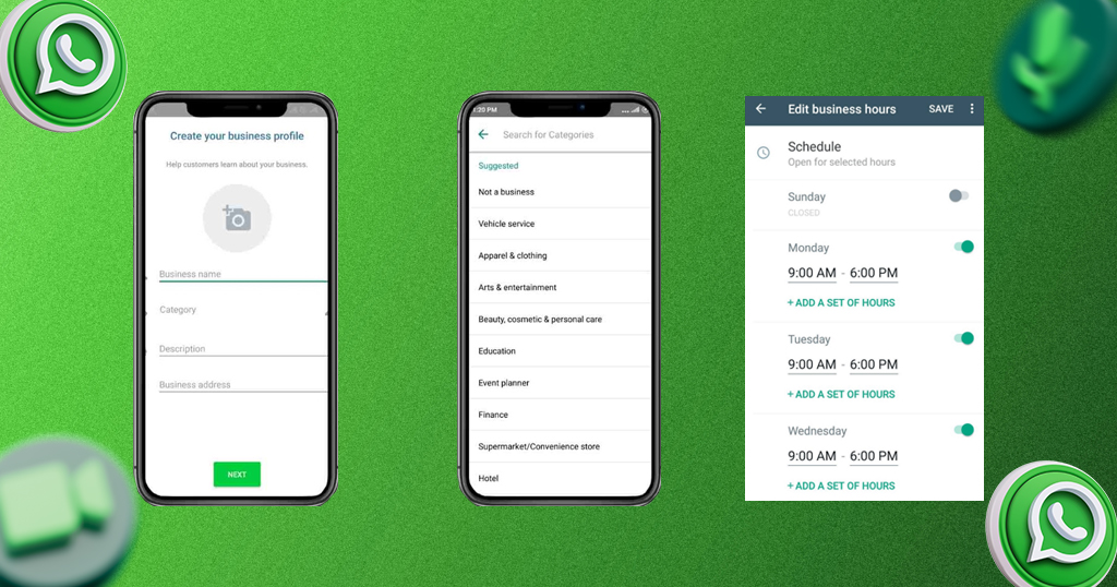 set up whatsapp business properly