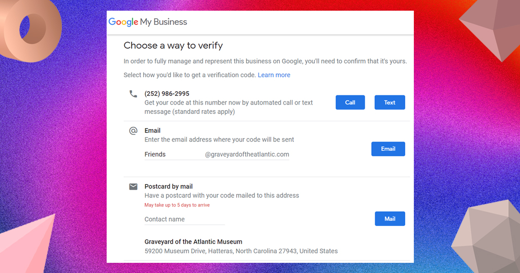verify your business