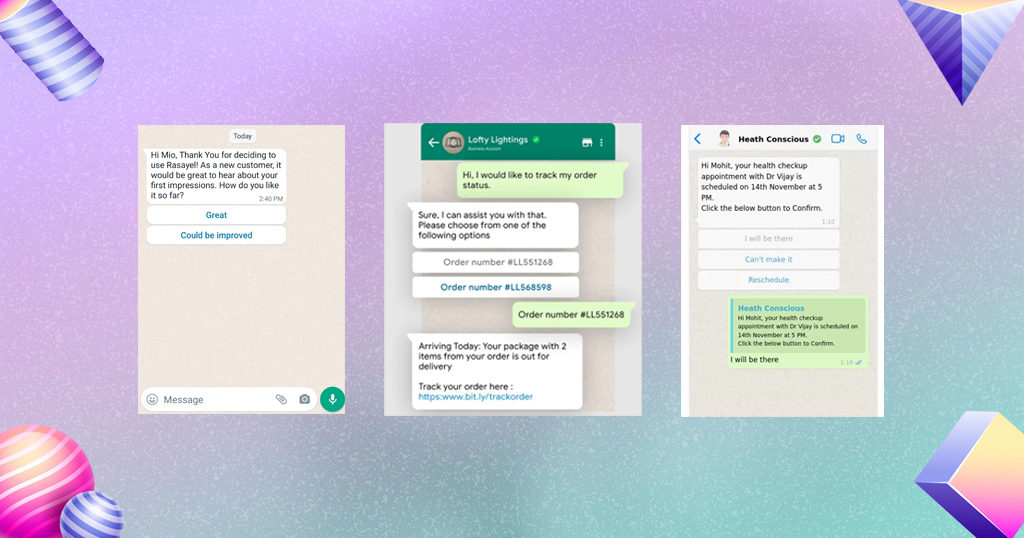 whatsapp review request scripts