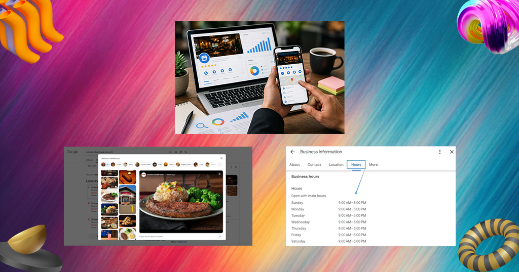 optimise your google business profile first