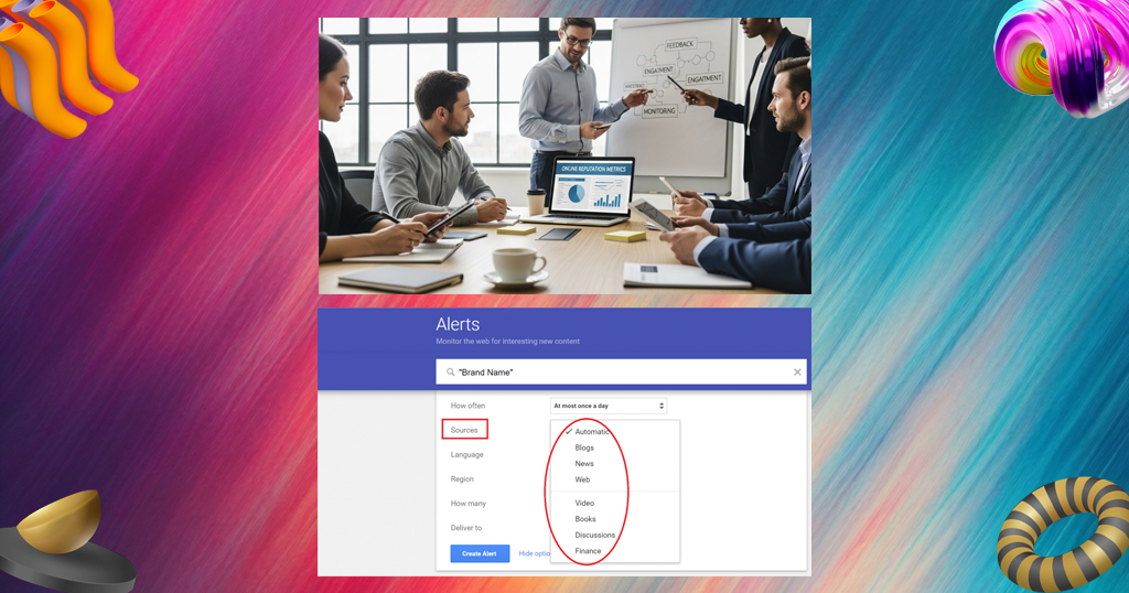 manage your online reputation actively
