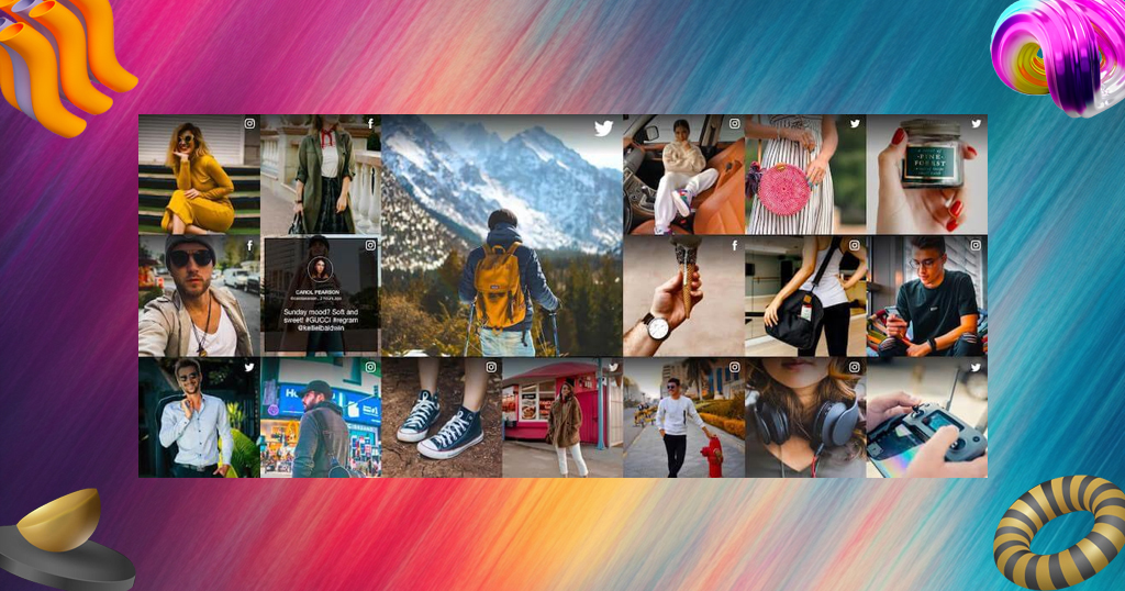 collect and showcase user generated content
