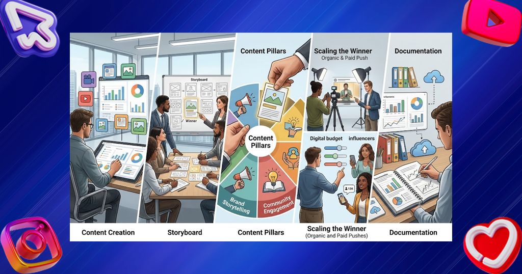 roll the winner into your content pillars