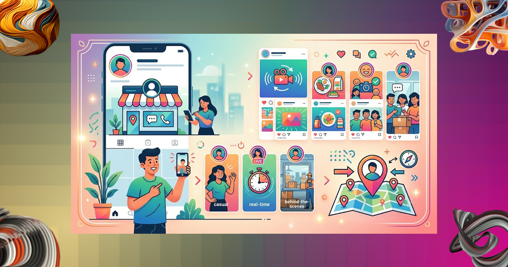 be active on instagram to reach new customers for free