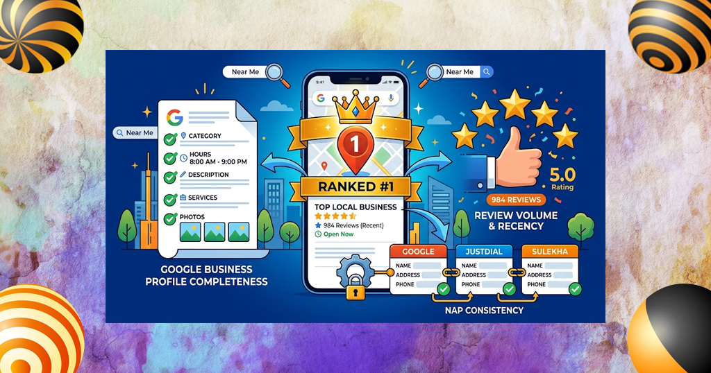 rank at the top of near me searches