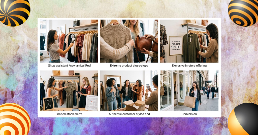 use instagram to pull customers off their sofa