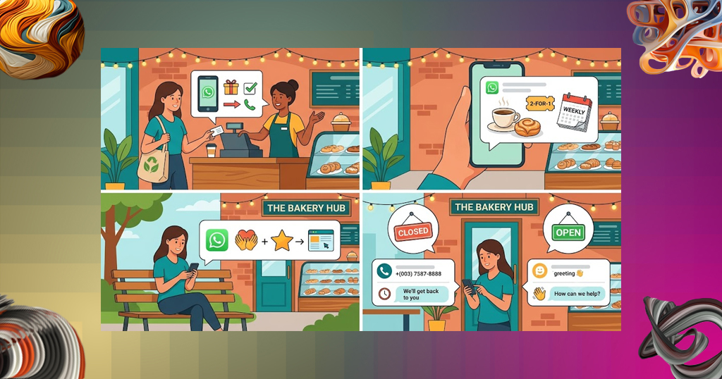 use whatsapp to bring back existing customers