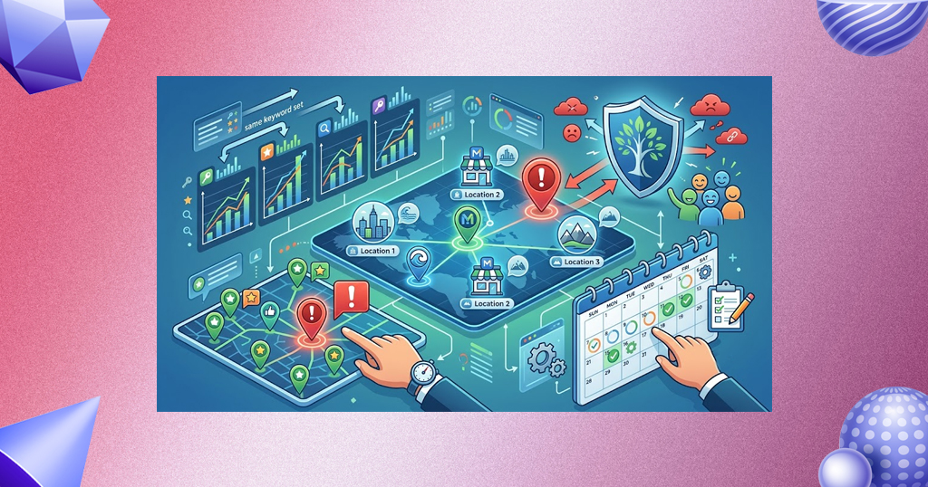 rank checking for multi location businesses